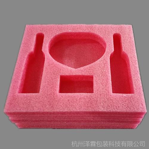 厂家生产粉红色珍珠棉防静电泡沫包装材料